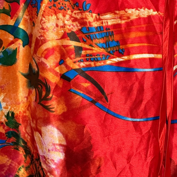 Natori Sleep Pant Cropped Pull On Size M/L Loungewear Luxury Preppy Wide Leg - Picture 4 of 4